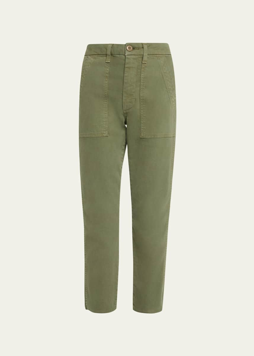 Kobi Halperin Joelle High-Rise Suede Flare Pants - Bergdorf Goodman