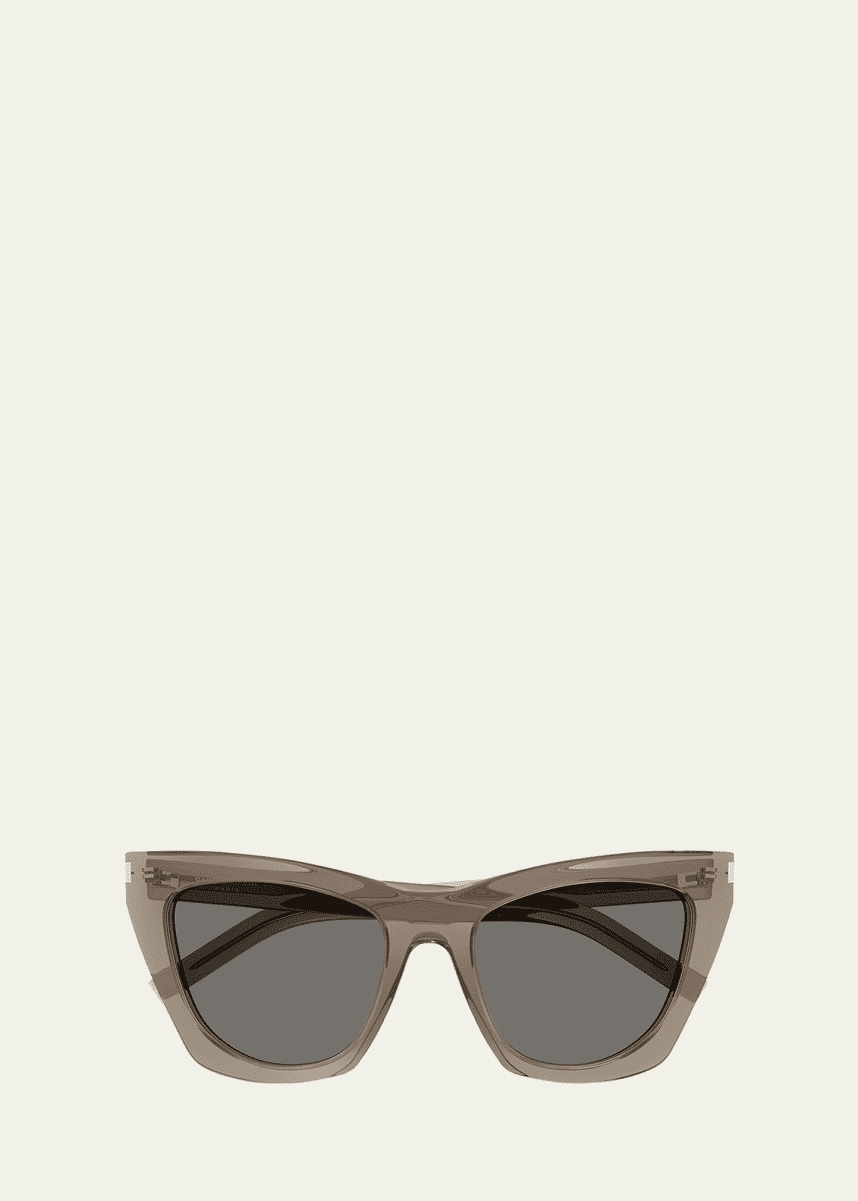 Saint Laurent Kate Acetate Cat-Eye Sunglasses