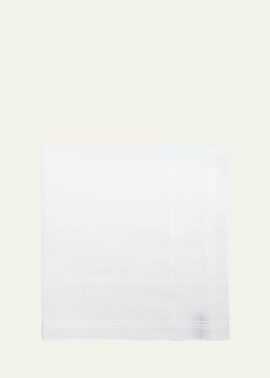 Simonnot Godard Men's Cotton-Linen Batiste Handkerchief