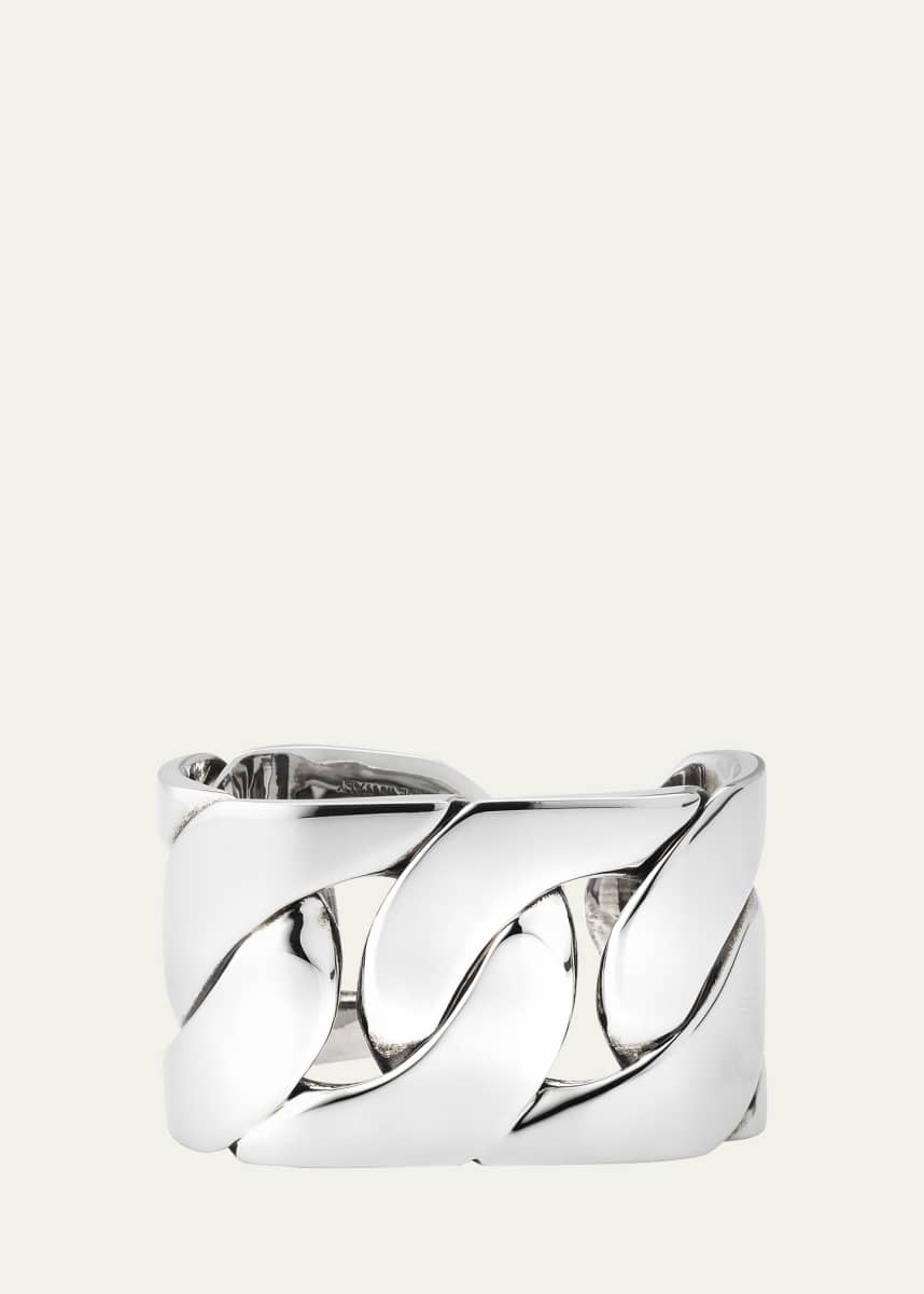 McQueen 2 Finger Chain Ring