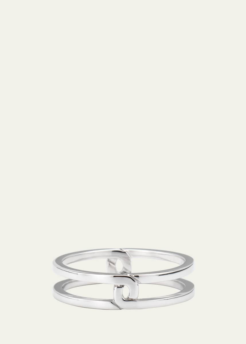 KINRADEN Men's Recycled Sterling Silver Breeze Ring