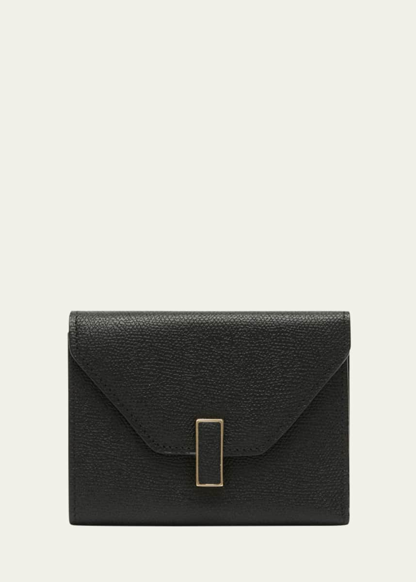 Valextra Iside Trifold Calfksin Wallet