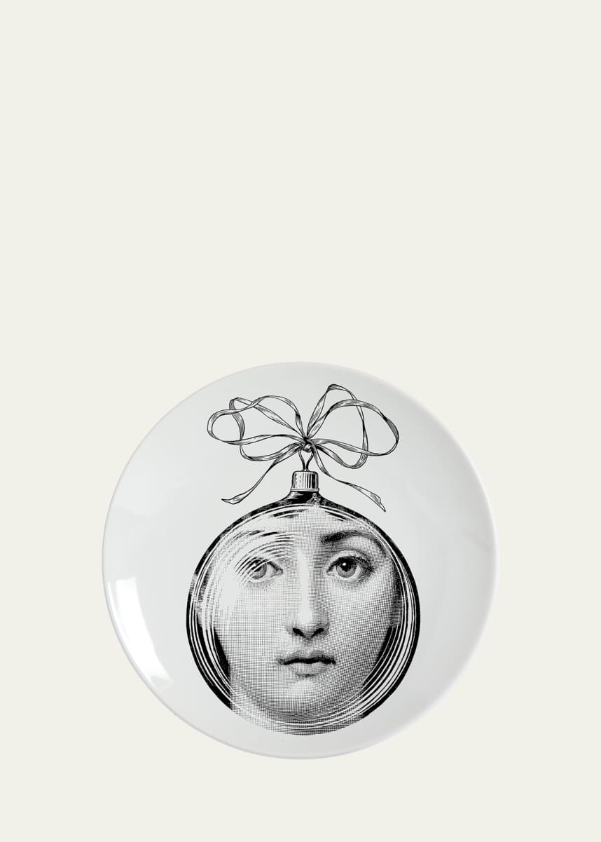 Fornasetti Tema e Variazioni n.88 Face Ornament Plate