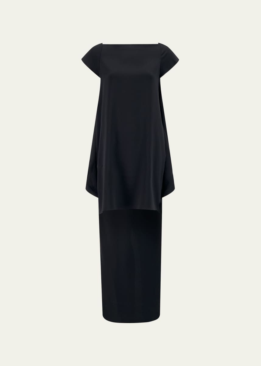 SHANG XIA cut out-detailed sleeveless dress - Black