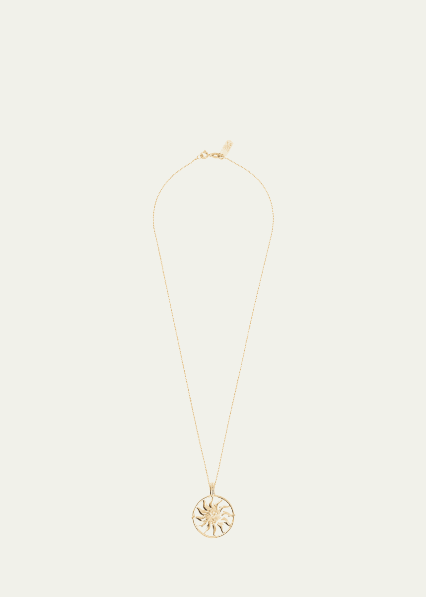 Deux Lions Jewelry Aurora Diamond Pendant Necklace