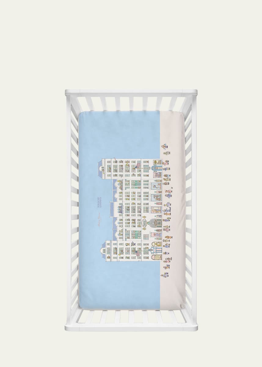 Atelier Choux Custom Satin Fitted Crib Sheet