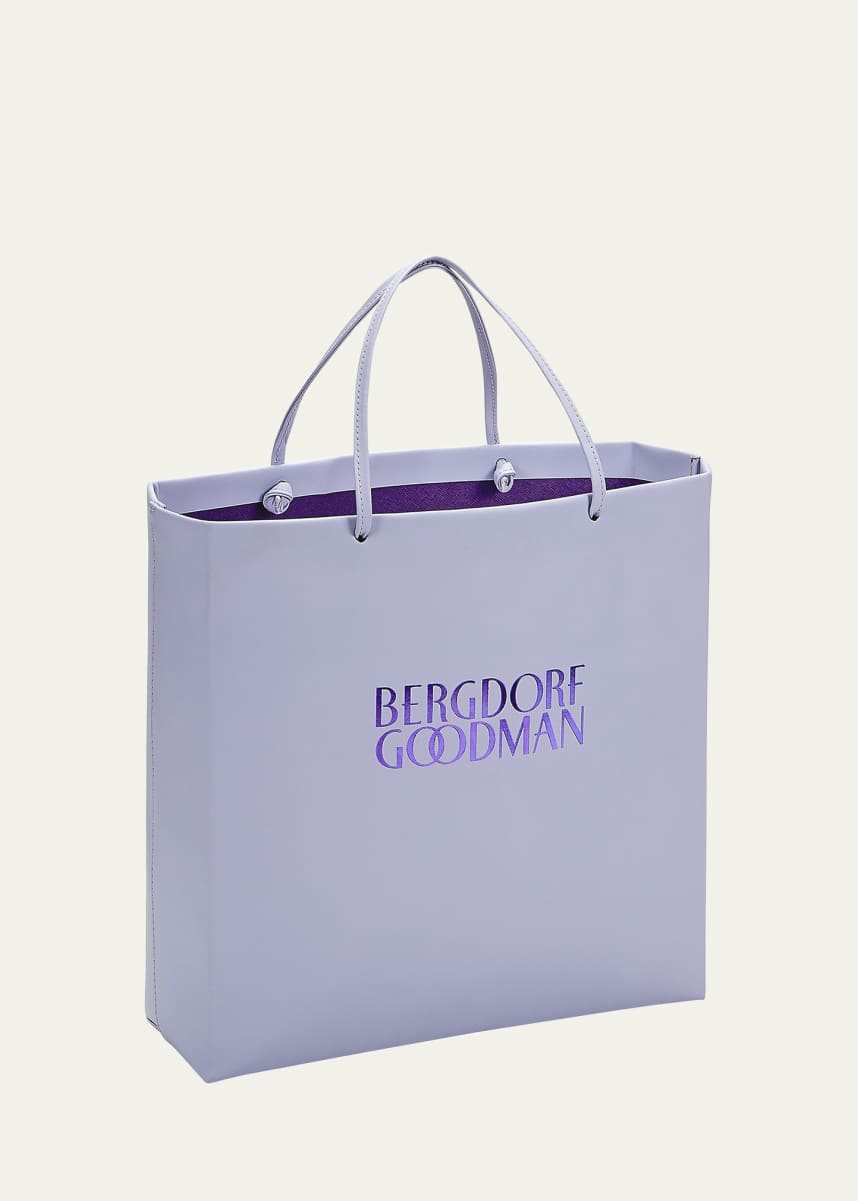 Bergdorf Goodman BG Leather Shopping Bag, Large