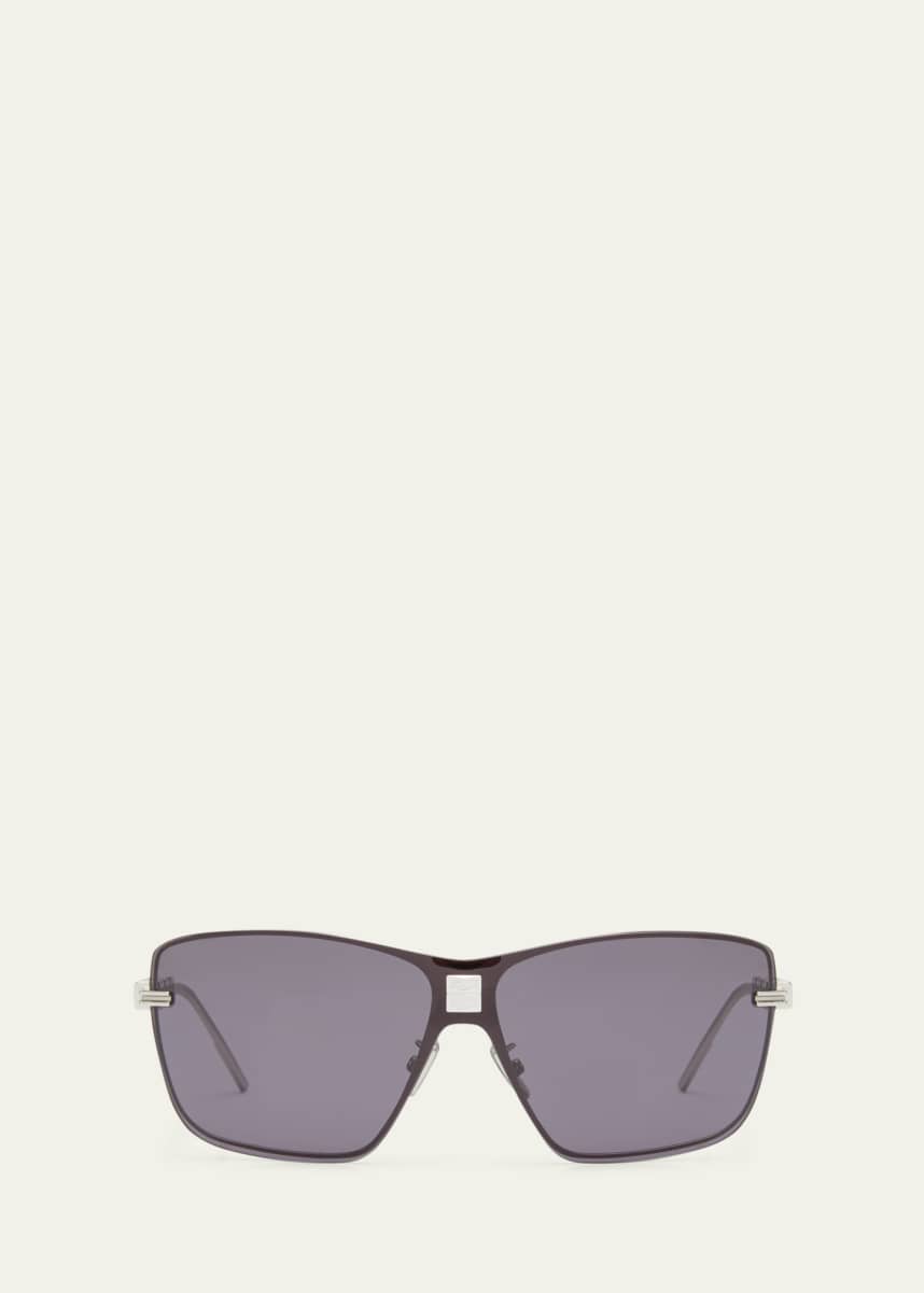 Givenchy 4G Metal Alloy Shield Sunglasses