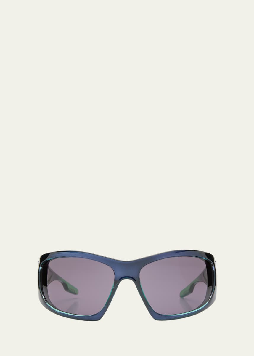 Givenchy GivCut Acetate Wrap Sunglasses