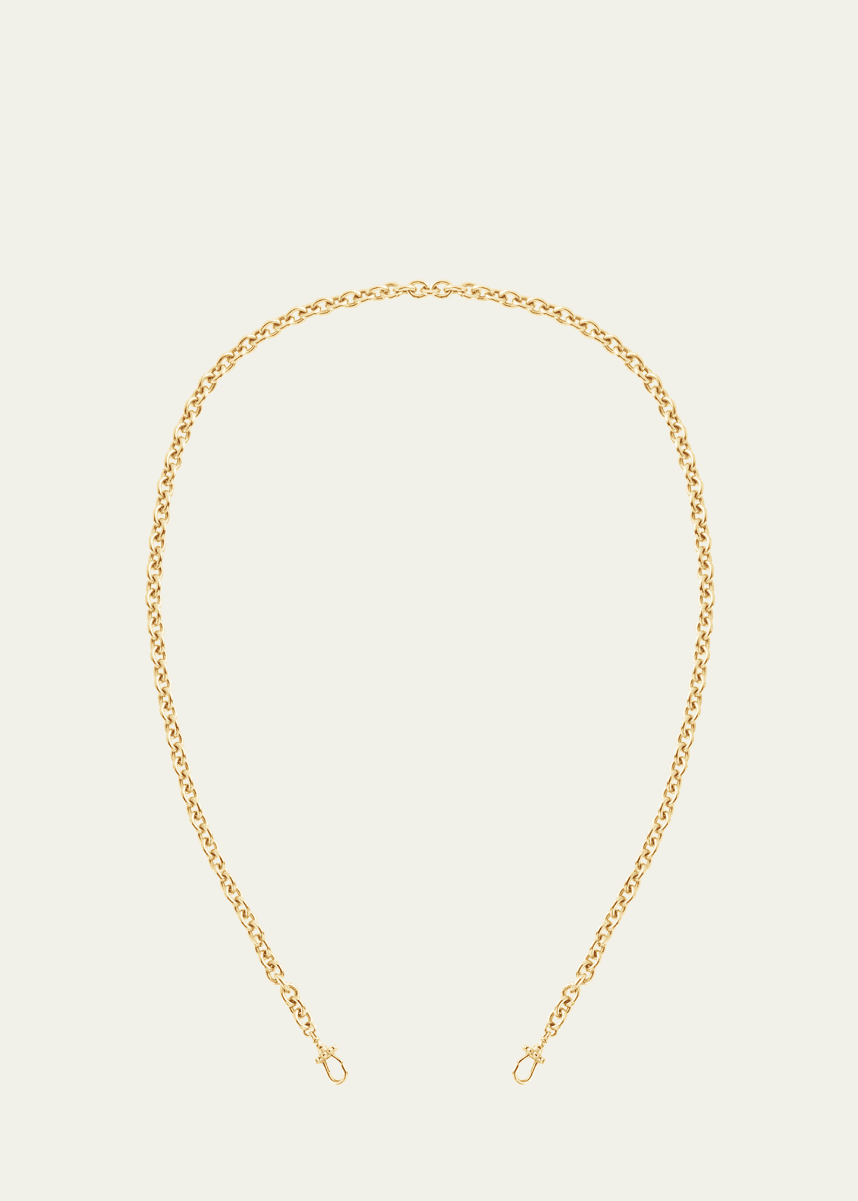 Marie Lichtenberg 18K Yellow Gold Classic Rosa Chain Necklace, 20"L