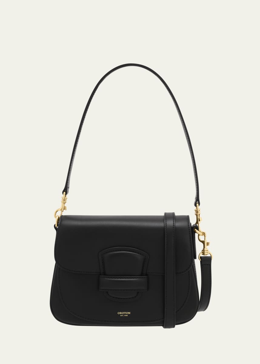Oroton Carter Leather Small Shoulder Bag
