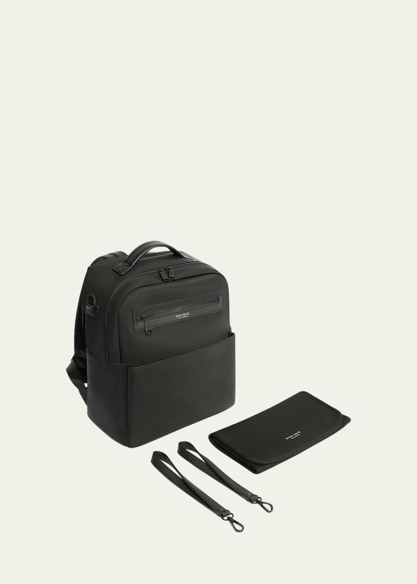 Mina Baie Noah Nylon Bundle Diaper Backpack