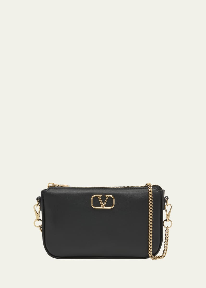Valentino Garavani VLOGO Signature Calfskin Pouch Bag