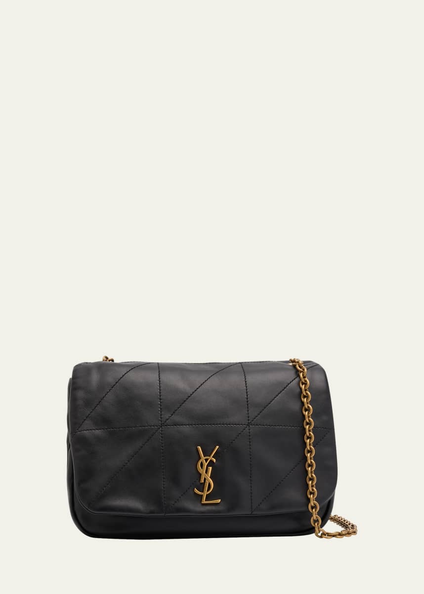 Saint Laurent Loulou Toy YSL Denim Shoulder Bag - Bergdorf Goodman