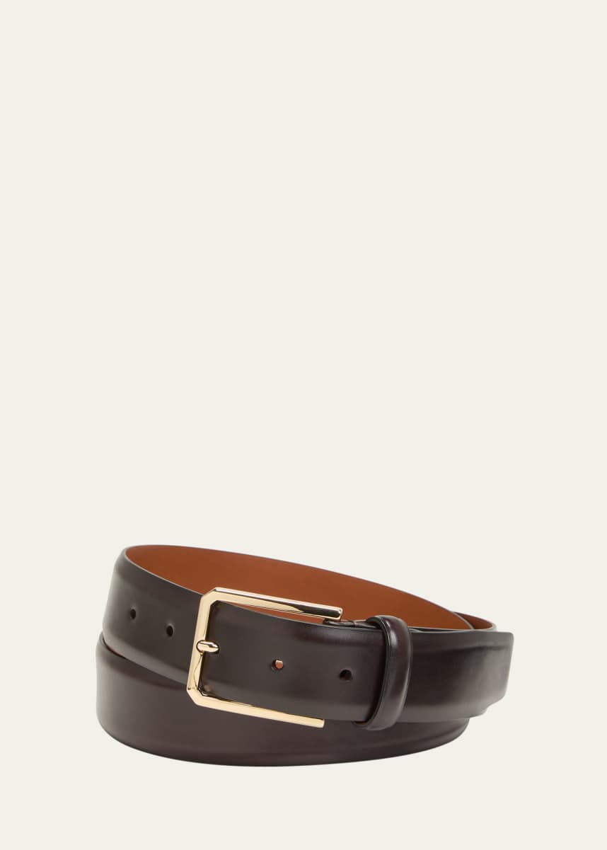 Ferragamo Men's Reversible-Adjustable Leather Gancini Belt - Bergdorf  Goodman