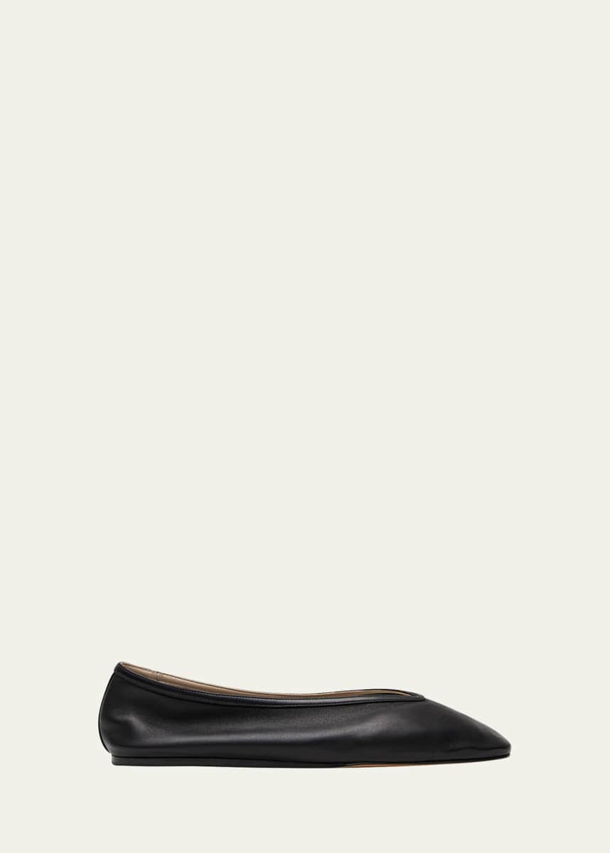 Le Monde Beryl Luna Calfskin Ballerina Flats