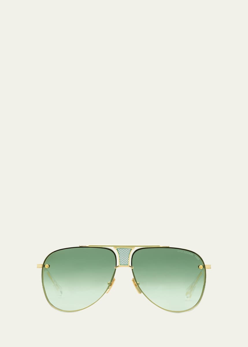 Dita Men's Decade-Two Titanium Aviator Sunglasses