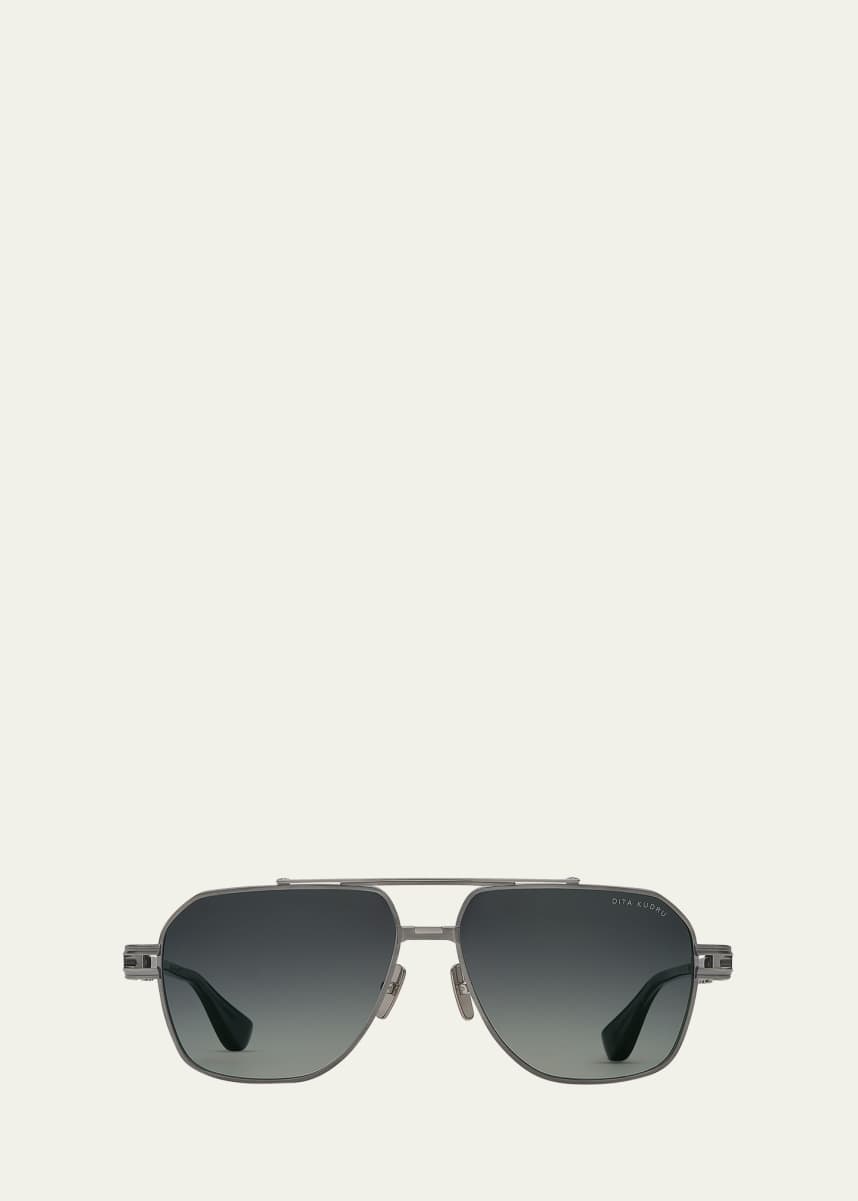 Dita Men's Kudru Titanium Aviator Sunglasses