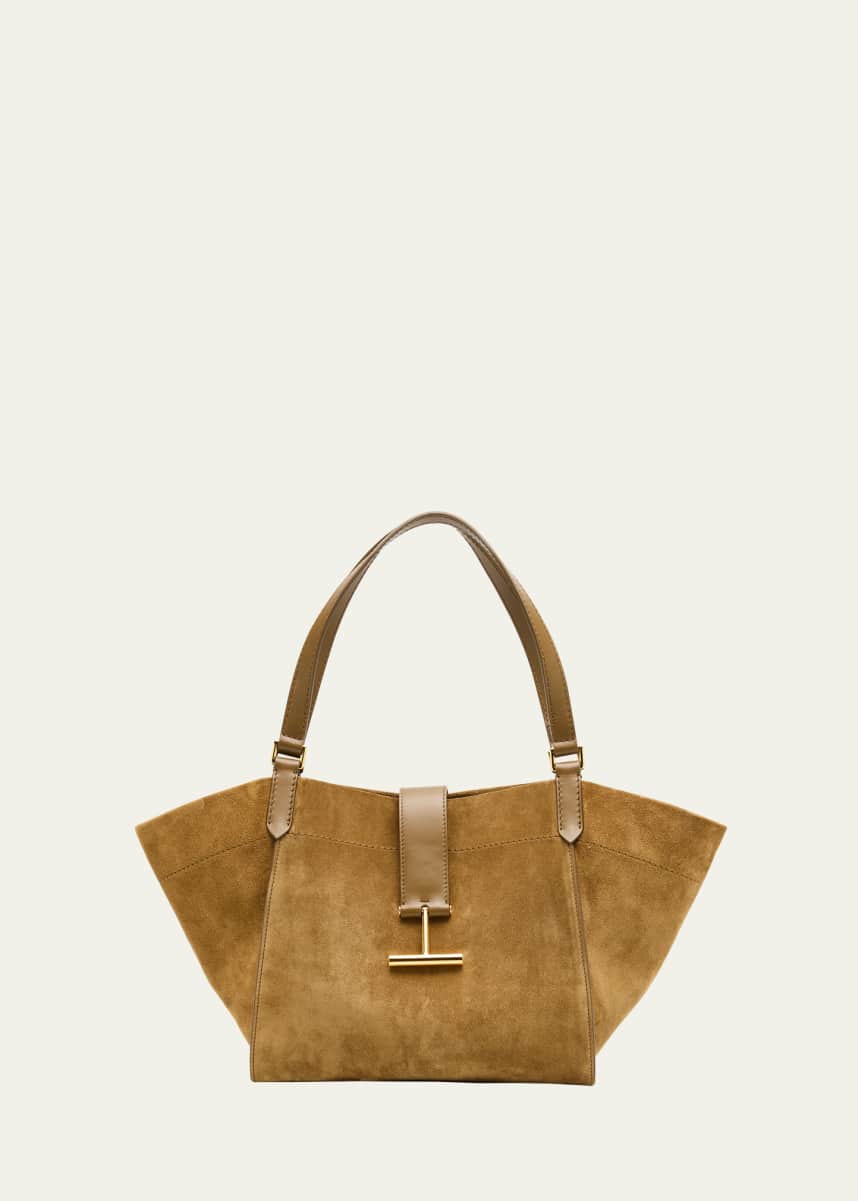 TOM FORD Tara Medium Tote in Suede