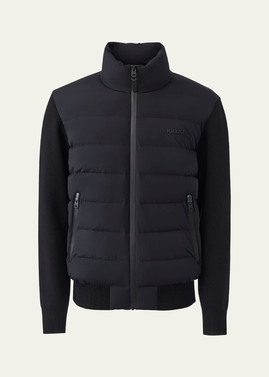 Mackage Men's Haney City Hybrid Down Jacket