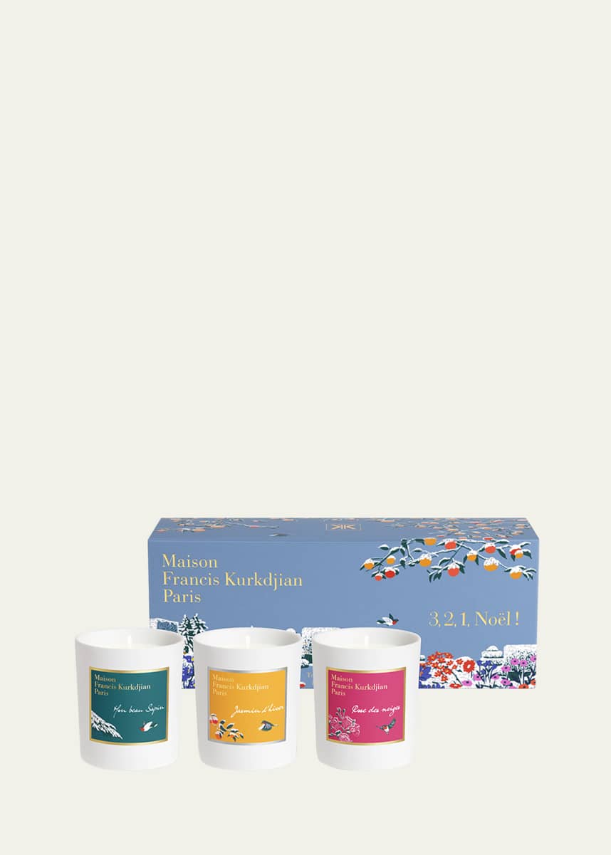 Maison Francis Kurkdjian Trio Candle Set, 3 x 95 g