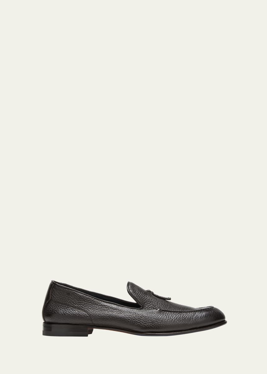 di Bianco Men's Turati Deerskin Tassel Loafers