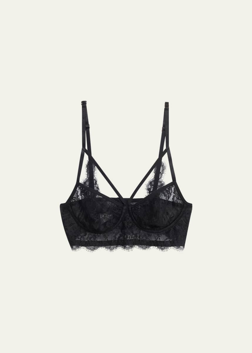Else Paisley Full-Cup Lace Underwire Bra - Bergdorf Goodman
