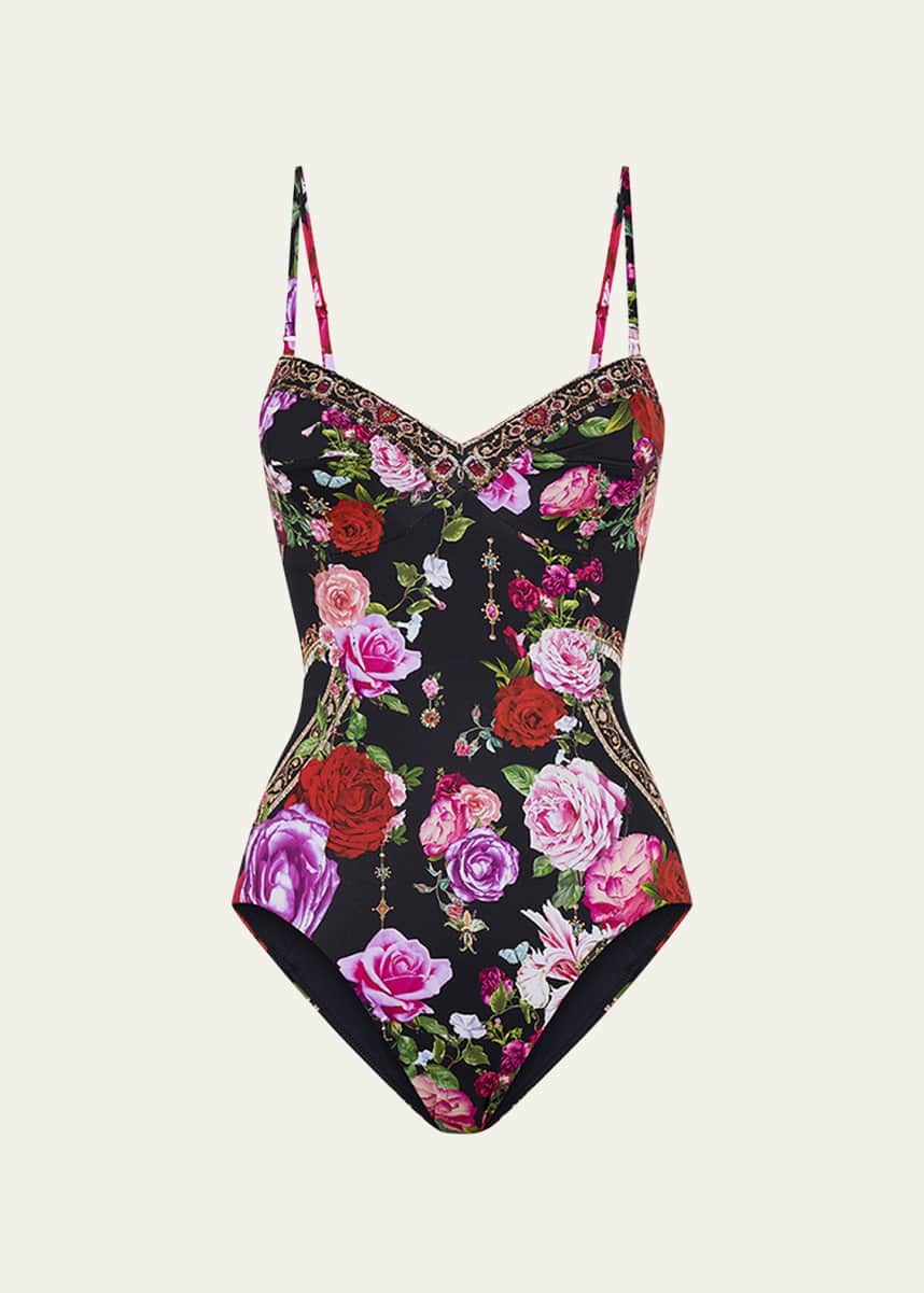 Camilla Reservation for Love Paneled One-Piece Swimsuit