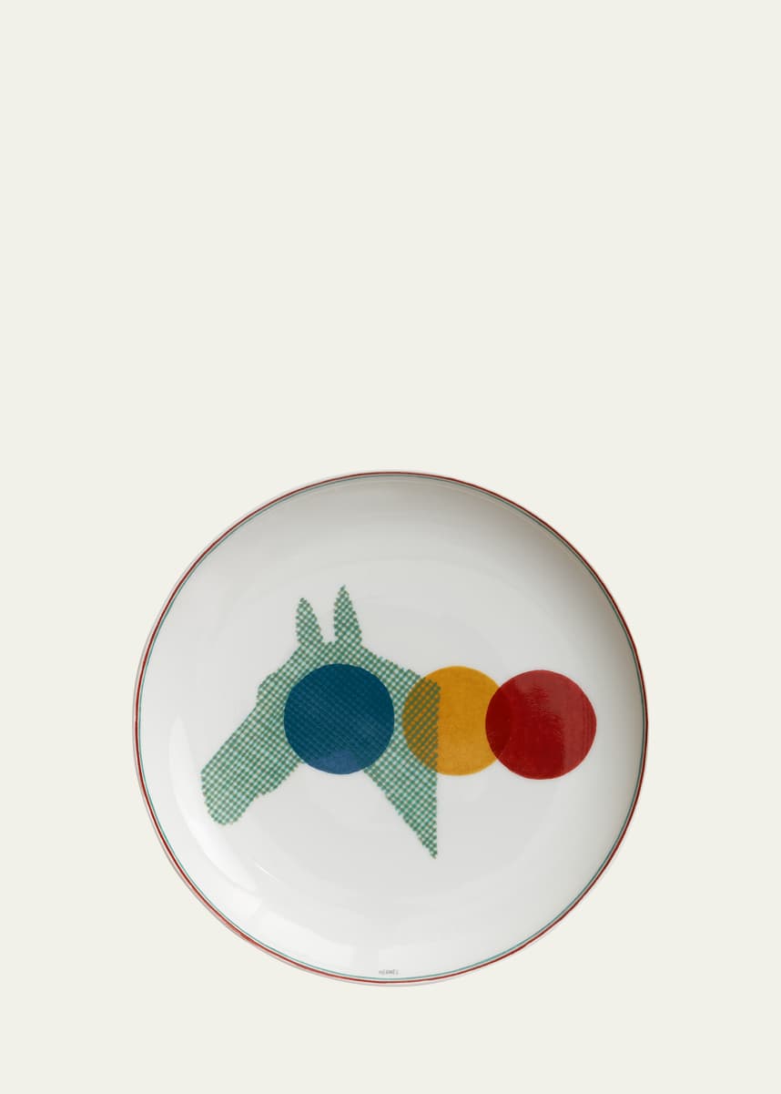 Hermes Saut Hermès Horse Plate