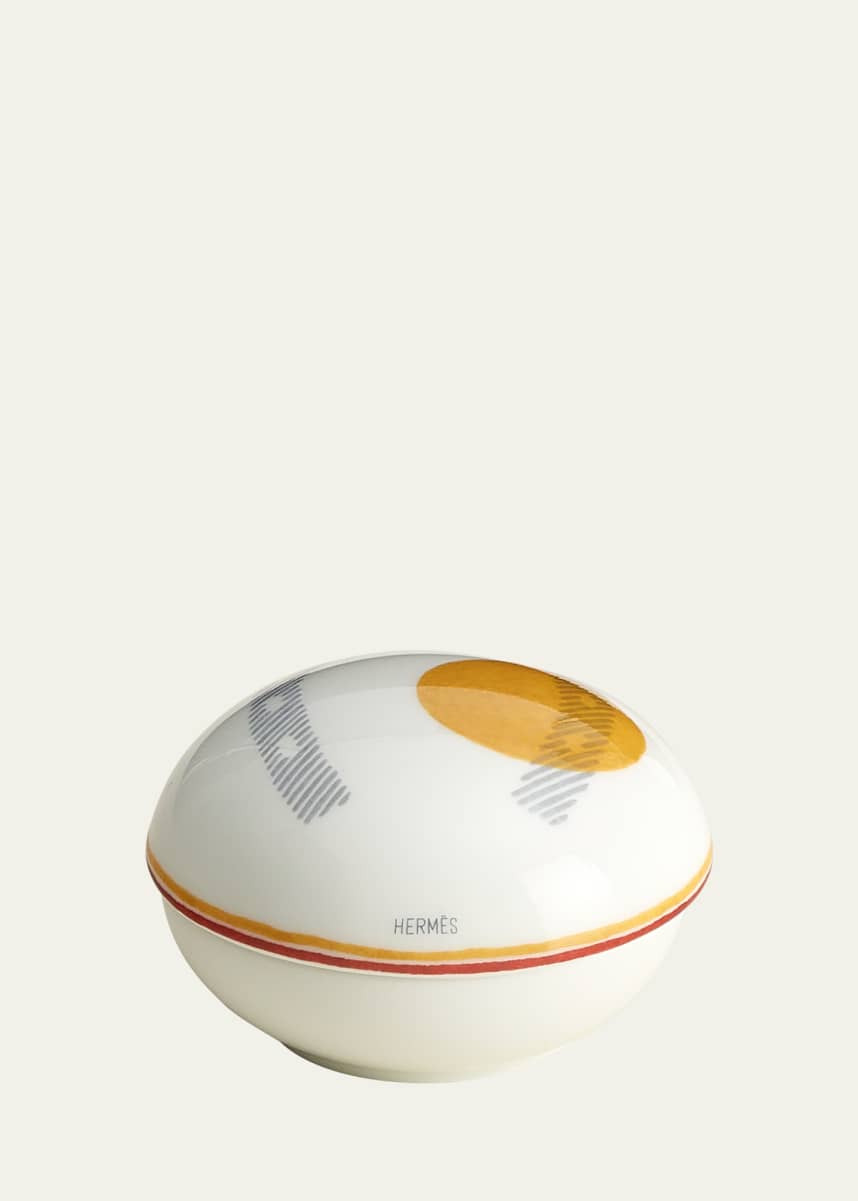 Hermes Saut Hermès Small Bowl with Lid