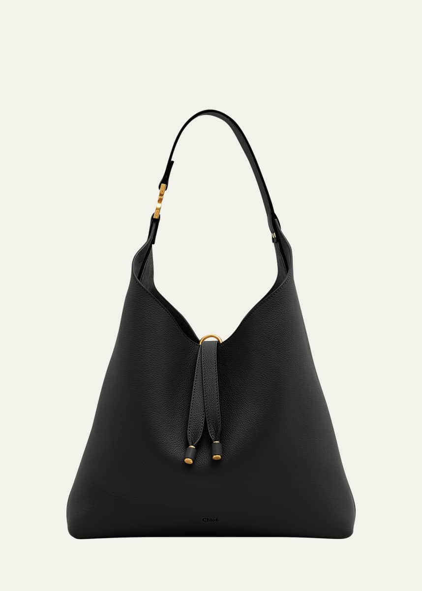 Chloe Marcie Hobo Bag in Grained Leather