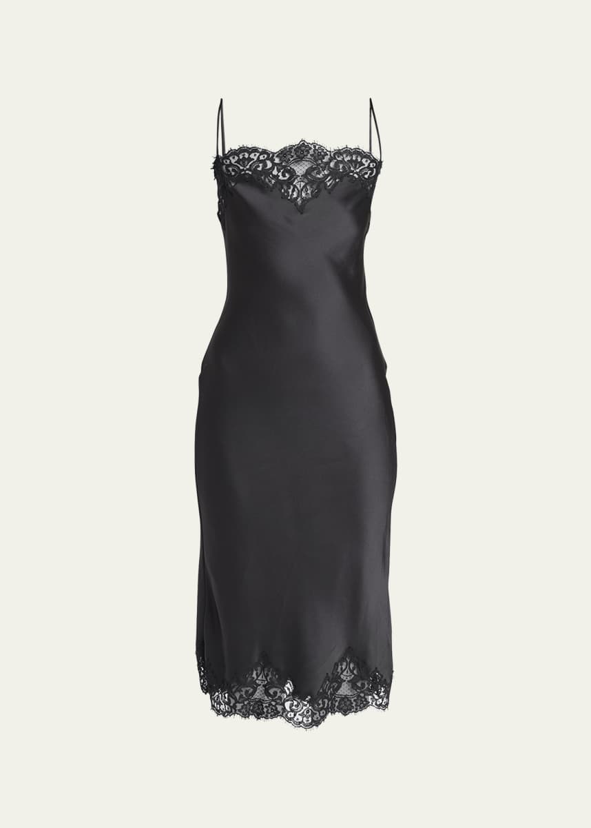 Stella McCartney Iconic Lace Slip Dress