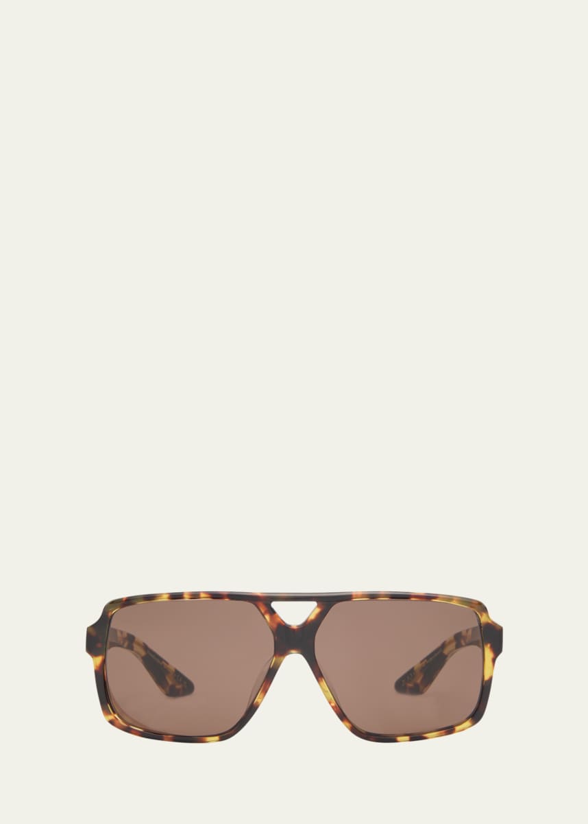 KHAITE x Oliver Peoples 1977c Oversized Aviator Sunglasses