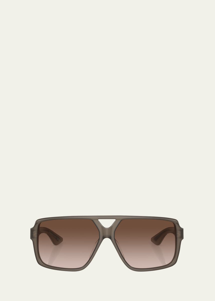 KHAITE x Oliver Peoples 1977c Gradient Acetate & Plastic Sunglasses