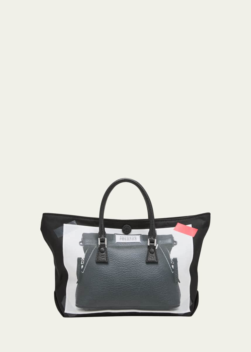 Maison Margiela 5AC Mini Tote in Neutral