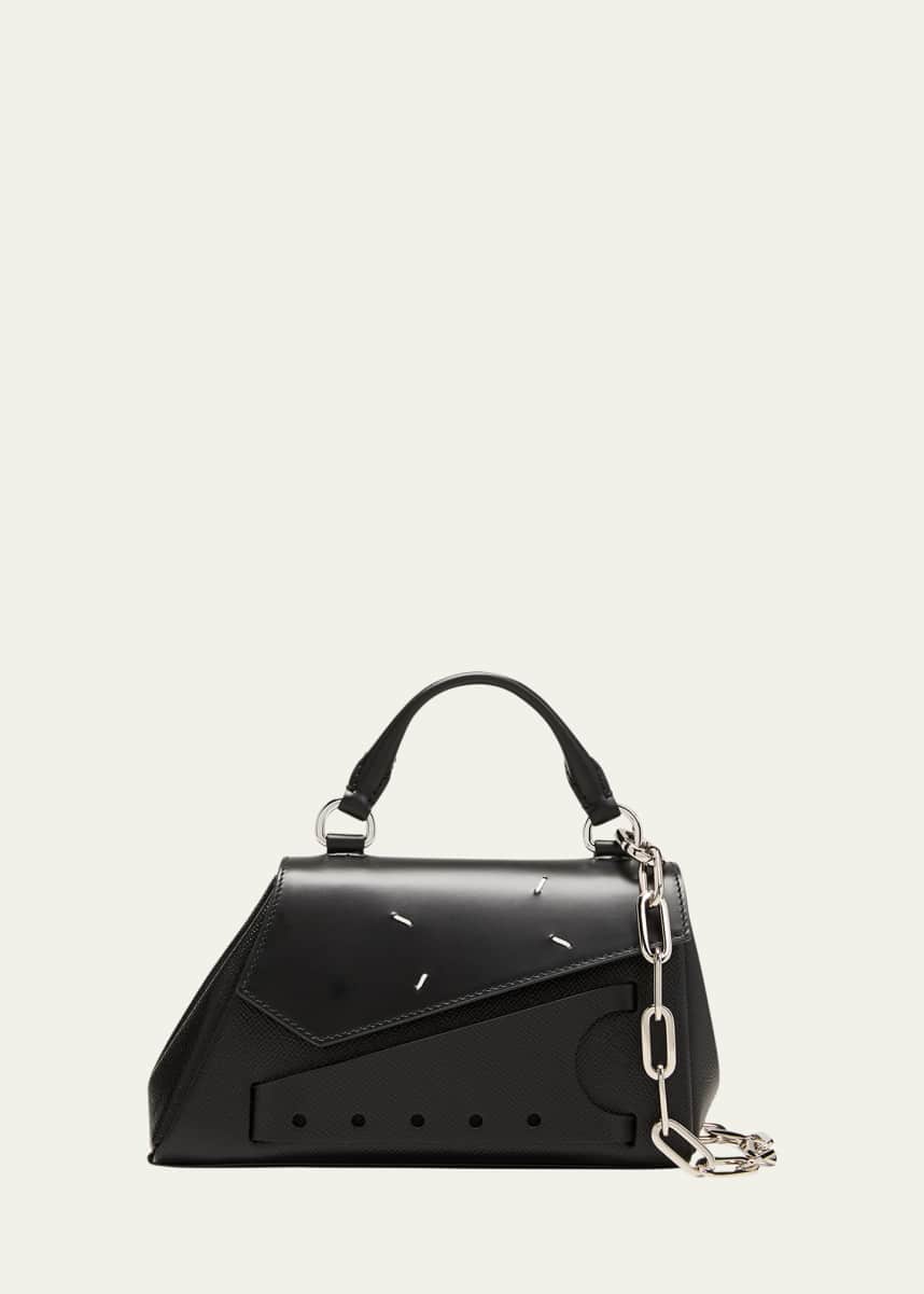 Maison Margiela Snatched Micro Asymmetric Top-Handle Bag