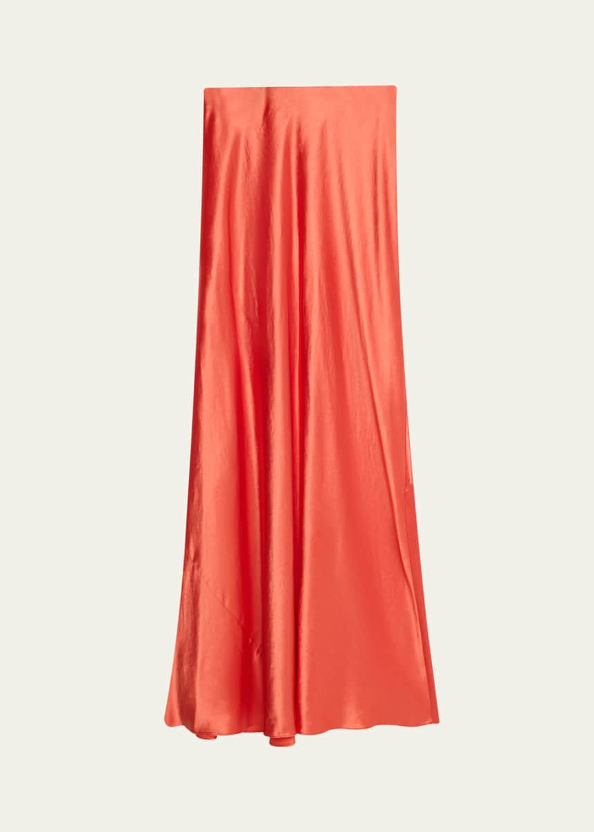 Vince Satin Maxi Skirt