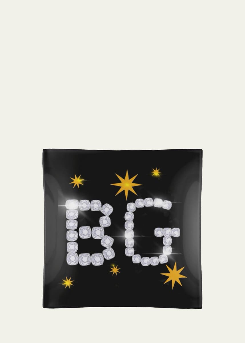 Lisa Bayer BG Stars Glass Tray