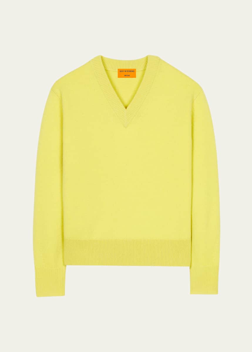 Guest in Residence The V Cashmere Pullover Sweater