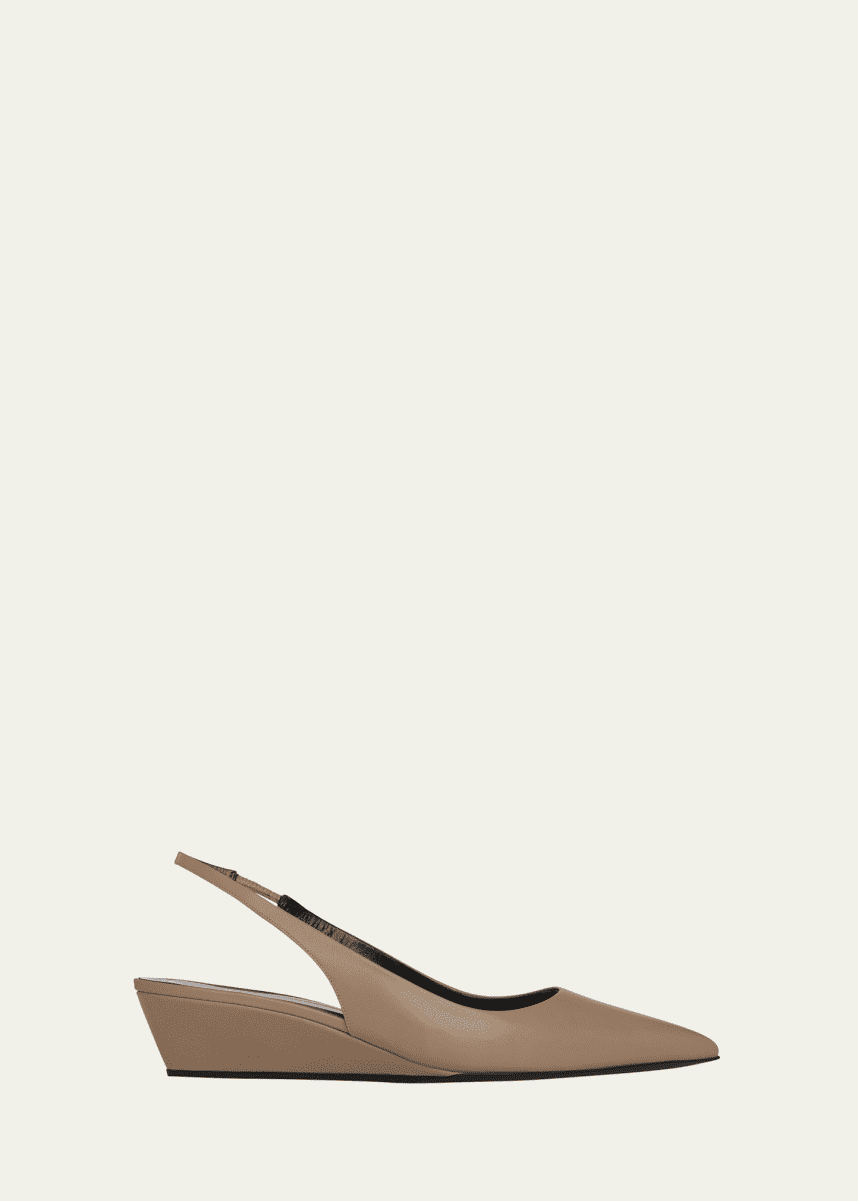 Pierre Hardy Amber Slingback Demi-Wedge Sandals
