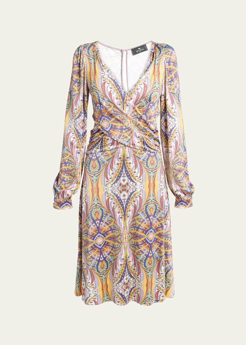 Vintage Etro Milano paisley dress