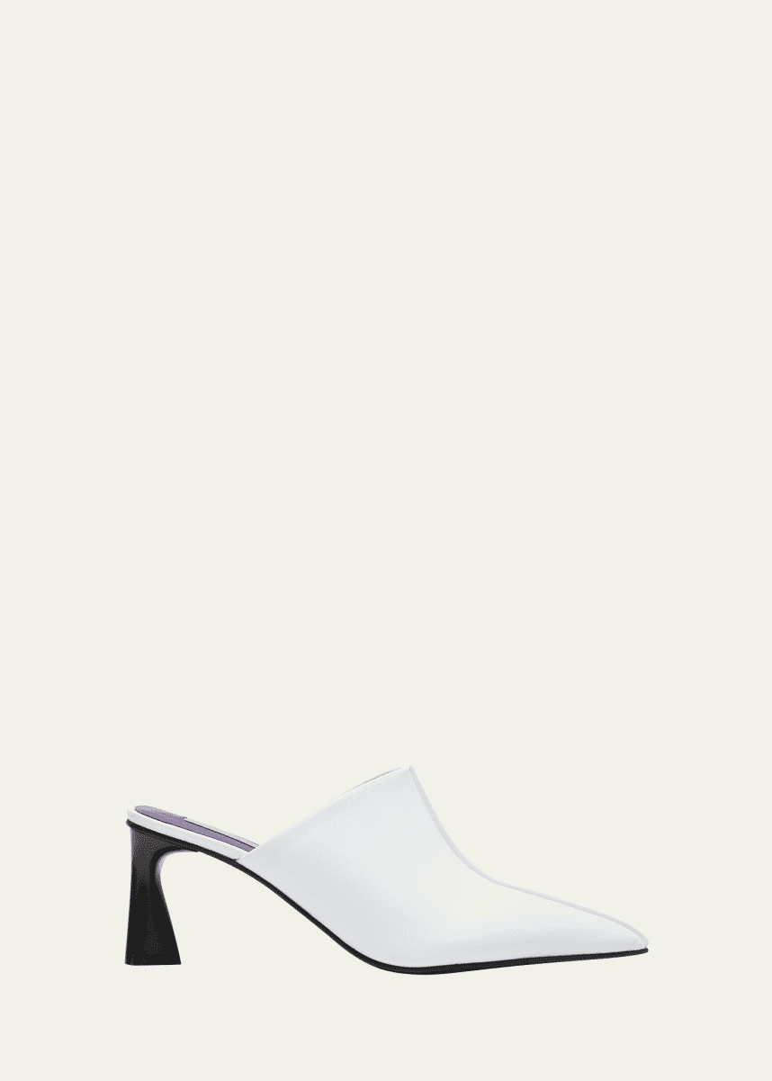 Stella McCartney Elsa Eco Alter Mat Pointed Mules