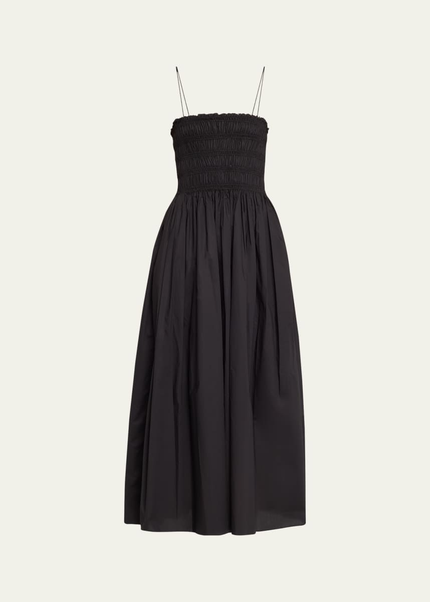 Matteau Shirred Bodice Maxi Dress