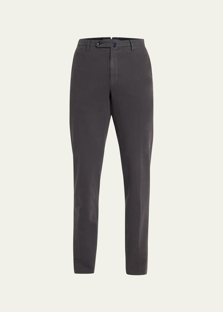 Incotex Men's High Cotton Doeskin Pants