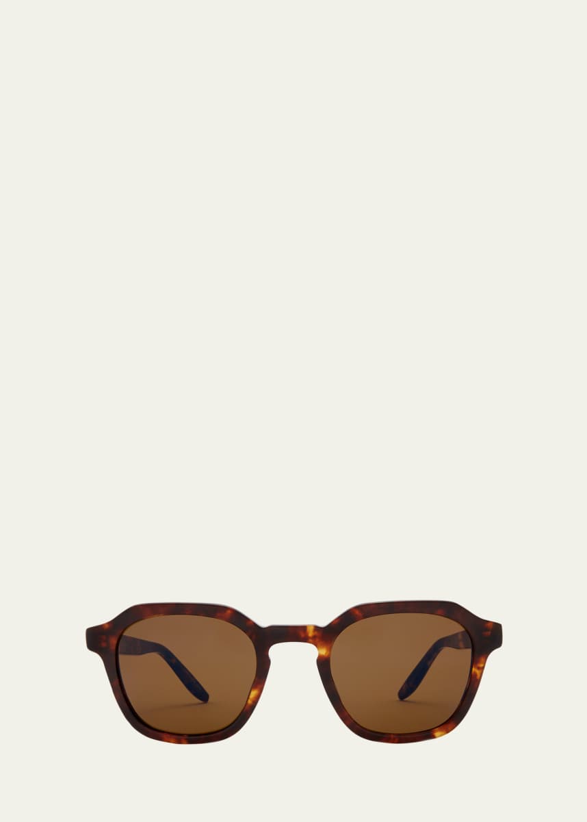 Barton Perreira Men's Tucker Zyl Square Sunglasses