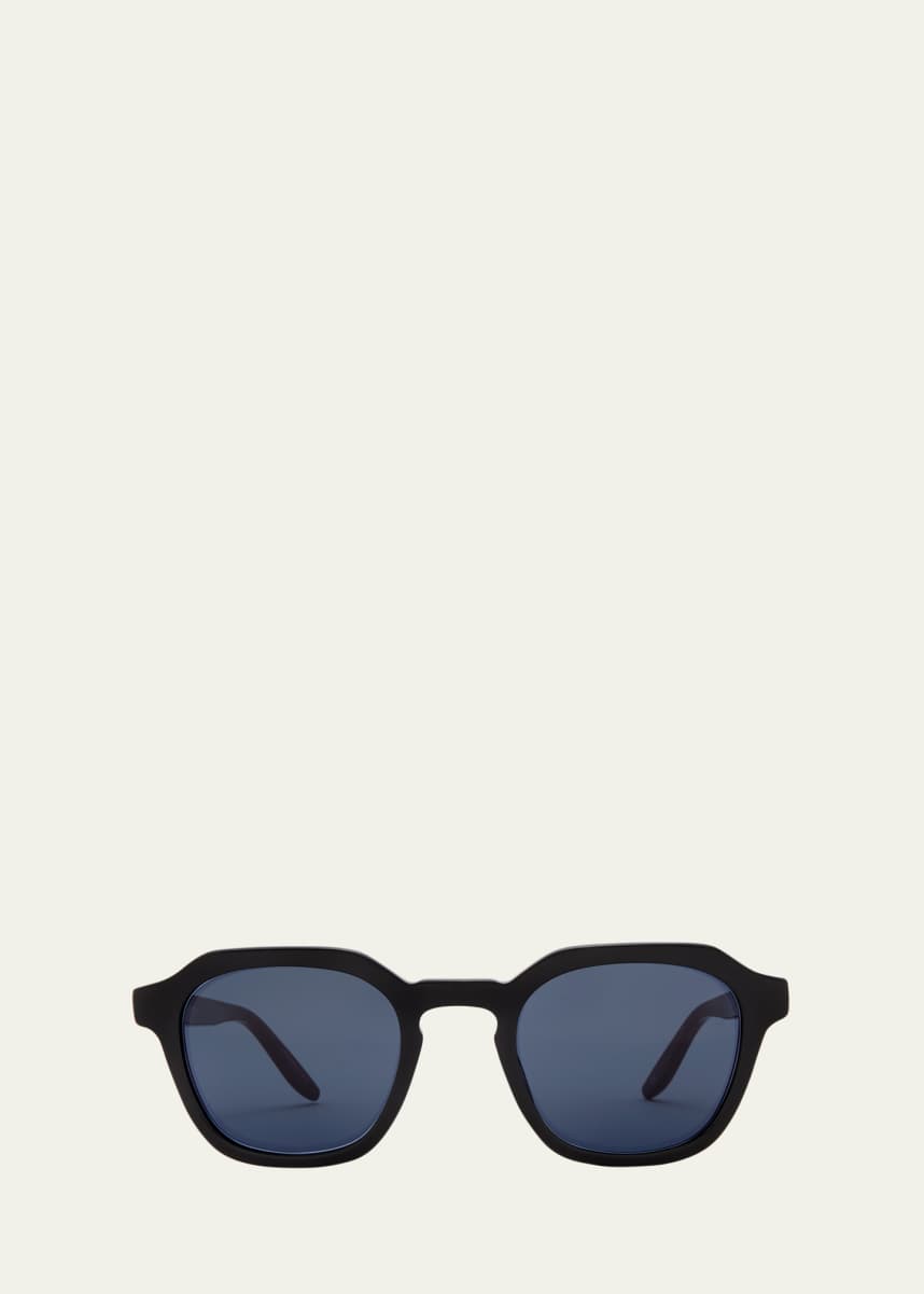 Barton Perreira Men's Tucker Zyl Square Sunglasses