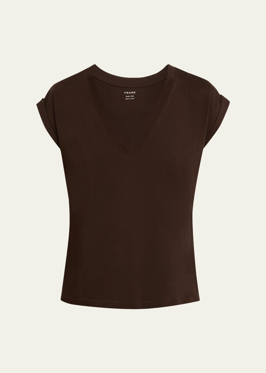 FRAME Easy V-Neck Tee