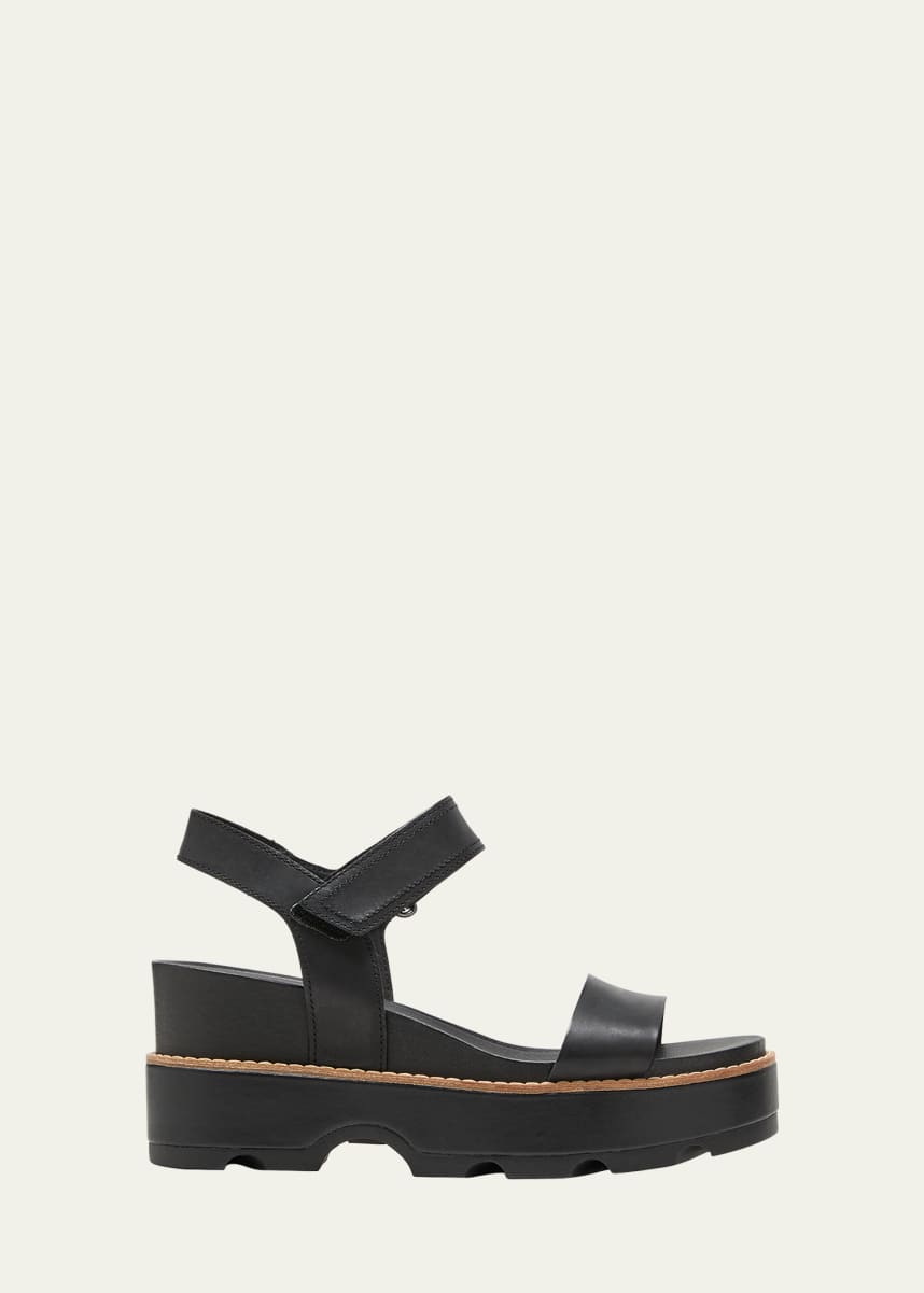 Sorel Joani Leather Grip Comfort Sandals