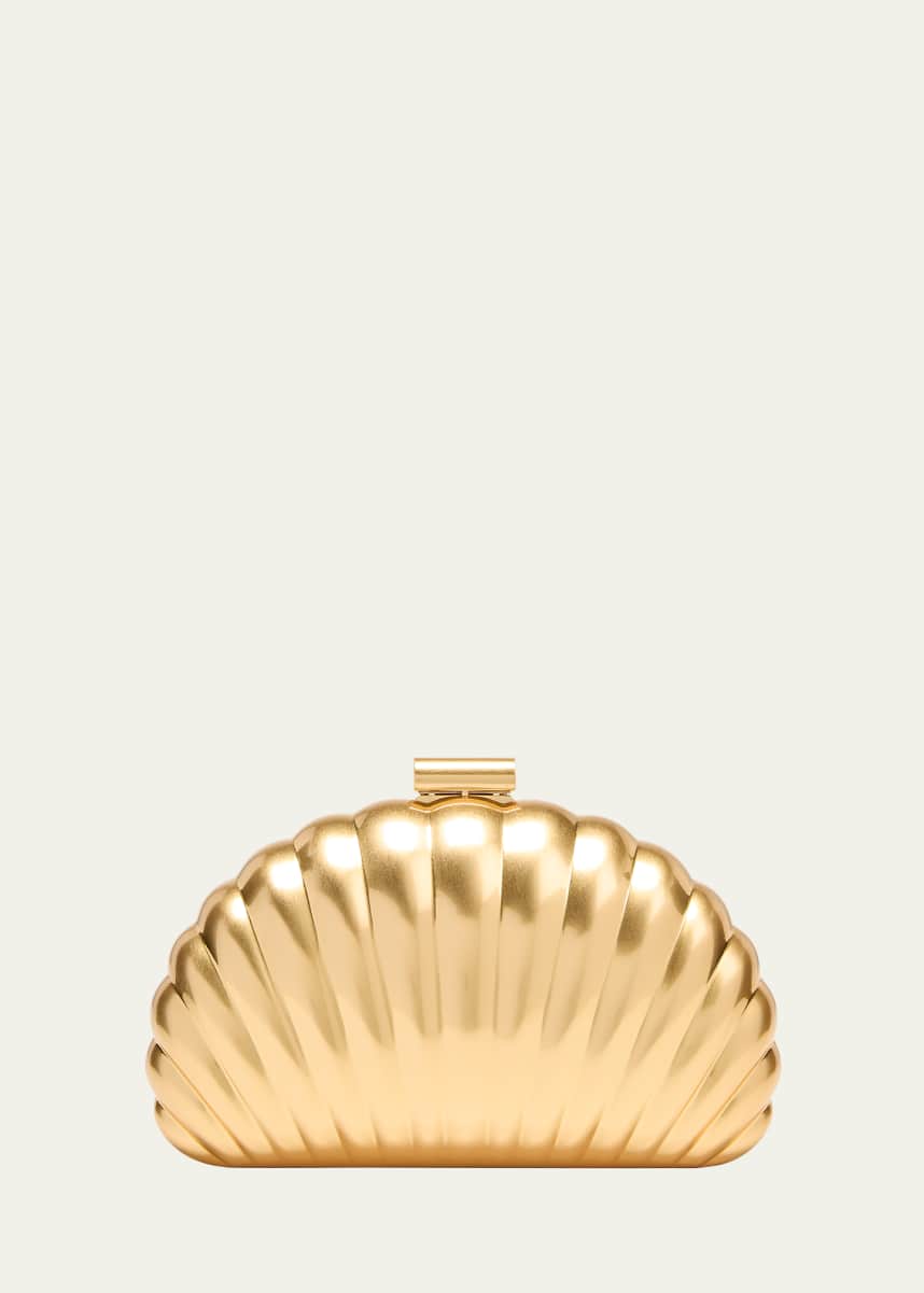 SIMKHAI Monet Shell Clutch Bag