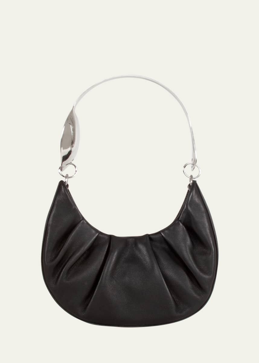 PUPPETS AND PUPPETS Small Egg Leather Top-Handle Bag - Bergdorf